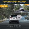Fitcamx Front 4K+Rear 1080P Dash Cam Suitable for Lexus NX 350 300 Sport 250 F Premium 2018 2019 2020 2021, OEM Look, Dual HD Video, Loop Recording WiFi,Parking Mode G-Sensor, Easy to Use, 128GB Card view 4