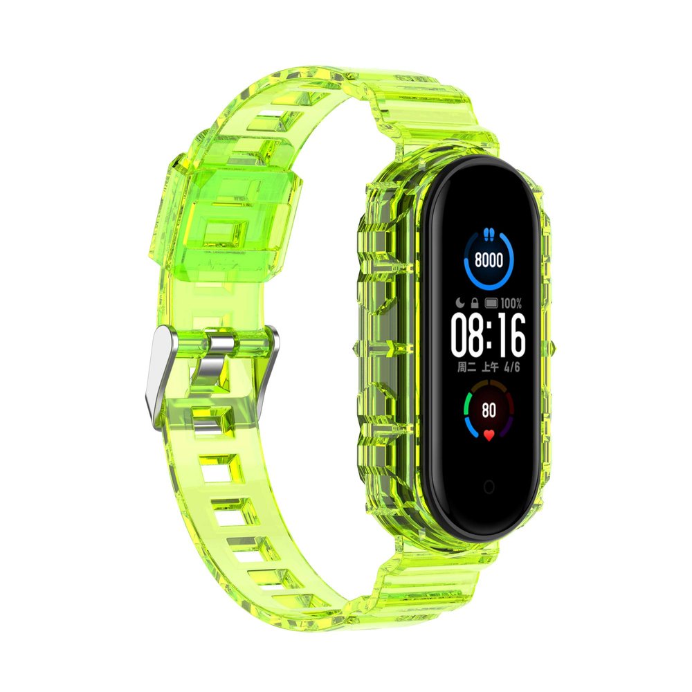 Senter Soft Silicone Watch Strap Replacement Band for Xiaomi Mi Band 3 and Mi Band 4 Smart Watch