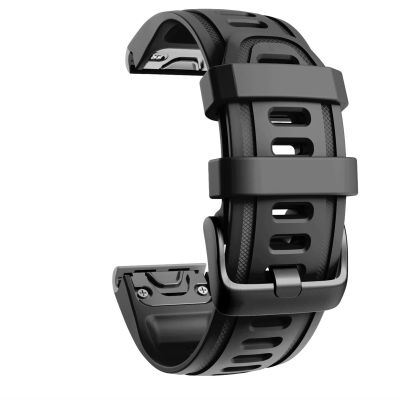 CZKE 20mm Smart Watch Band Straps For Garmin Fenix 6 6S 6X Pro 5X 5 5S Plus Quick Release Strap Silicone Bracelet Accessory Wristband (Color : B, Size : 20mm Fenix 5SPlus)