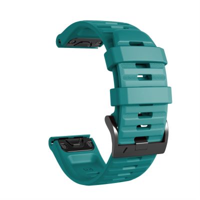 CZKE For Garmin Fenix 6S 5S Watchband 20mm Bracelet For Fenix 6s Pro 5s Plus Rose gold buckle Silicone Quick Replacement Wrist Straps (Color : C, Size : 22mm)