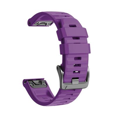 CZKE 26 22mm Quick Release Watch Straps For Garmin Fenix 6 6X Pro 5X 5 Plus 3HR S60 MK1 Forerunner 935 945 Easyfit Silicone wristband (Color : Official 10, Size : 20mm)
