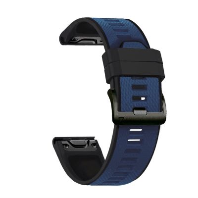 CZKE 22 26MM Soft Silicone Sport Strap For Fenix 6 6X Pro Watchband Quick Release For Garmin Fenix 5 5X Plus 3 HR D2 MK2 935 Bracelet (Color : L, Size : 26mm Fenix 5X 6XPro)