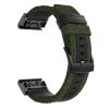 CZKE 26 22mm Canvas Band Watchband Strap For Garmin Fenix 5 5X Plus 6 6X 6S Pro 935 3HR Smart Bracelet Quick Easy Fit Wristband Strap (Color : Army Green, Size : 22mm Fenix 5 5Plus) view 1