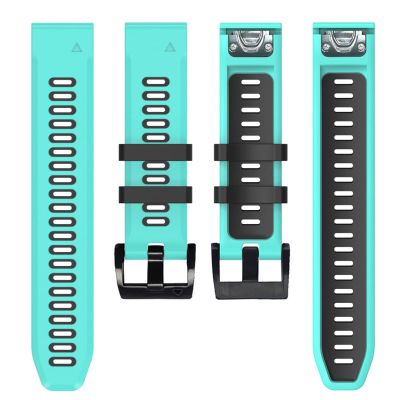 CZKE 22 26mm Watchband For Coros VERTIX2 Vertix 2 Strap Smartwatch Silicone Quick Easy Fit Outdoor Sports Wristband Belt Bracelet NEW (Color : B, Size : 26mm Fenix 3 3HR)