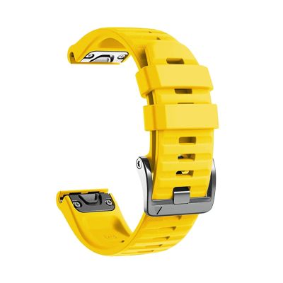 CZKE 26 22mm Quick Release Watch Straps For Garmin Fenix 6 6X Pro 5X 5 Plus 3HR S60 MK1 Forerunner 935 945 Easyfit Silicone wristband (Color : Official 15, Size : 22mm)
