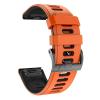 CZKE Leather Watchband for Garmin Fenix 5/5X/5S Plus 6/6X/6S Pro 945 935 3 HR D2 Smart Bracelet 22 26mm Quick release Wristband Strap (Color : Silicone 2, Size : 26mm Descent Mk1) view 1