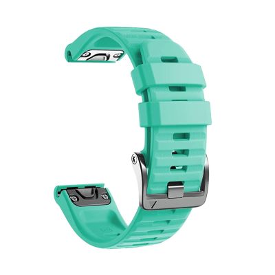 CZKE 26 22mm Quick Release Watch Straps For Garmin Fenix 6 6X Pro 5X 5 Plus 3HR S60 MK1 Forerunner 935 945 Easyfit Silicone wristband (Color : Official 7, Size : 20mm)