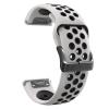 CZKE 26mm Silicone Wristband Strap For Garmin Fenix 6X 6 Pro 5X 5 Plus Descent Mk1 MK2i D2 22mm Watch Easy Fit Quick Release Bracelet (Color : A, Size : 26mm Descent MK2) view 1
