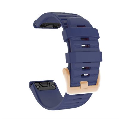 CZKE For Garmin Fenix 6S 5S Watchband 20mm Bracelet For Fenix 6s Pro 5s Plus Rose gold buckle Silicone Quick Replacement Wrist Straps (Color : G, Size : 20mm)
