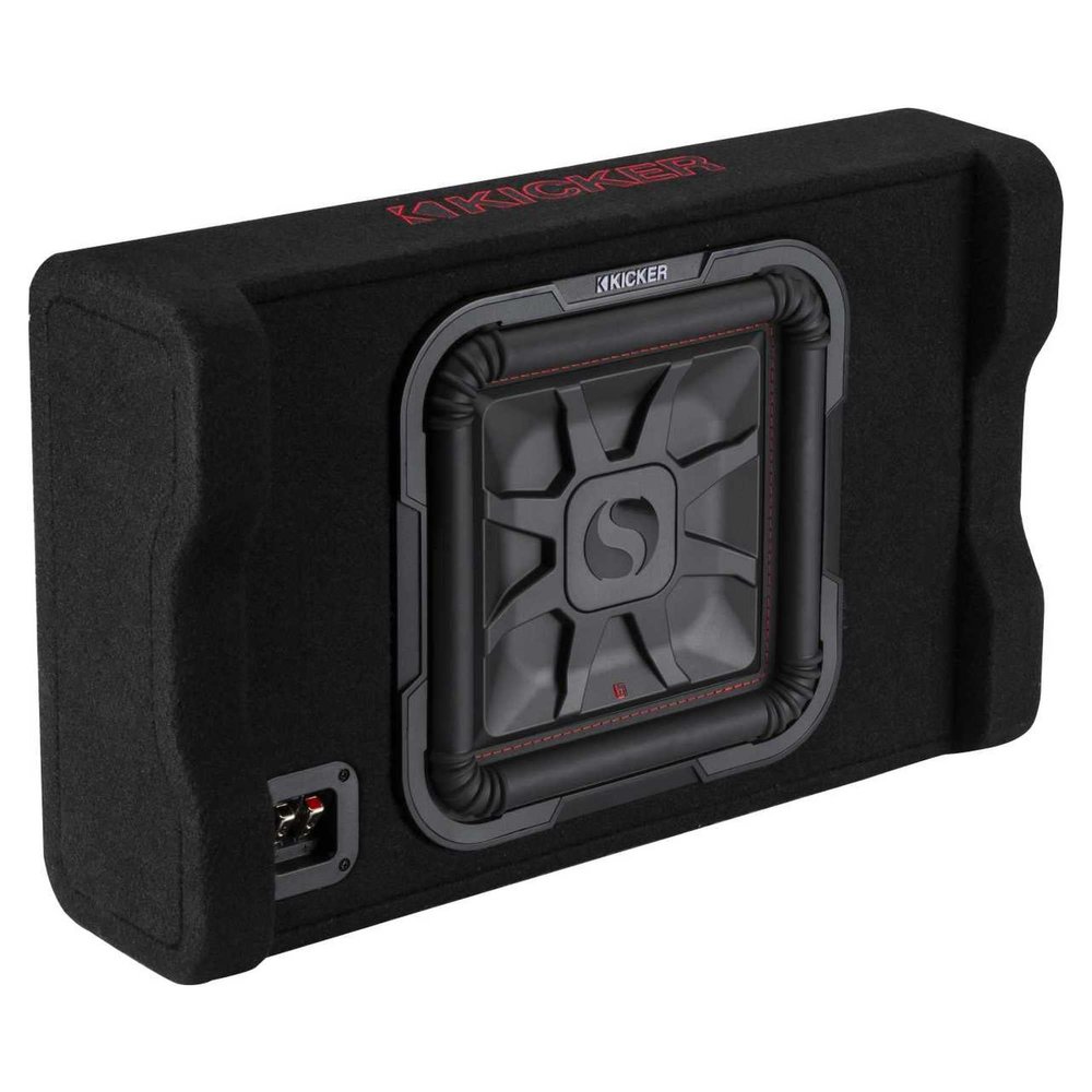 KICKER 49L7TDF122 Down-Firing 12" L7T 2-Ohm Subwoofer Enclosure, 600 Watts RMS