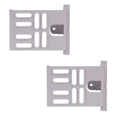 Legrand - OnQ, Cable Management, Plastic Enclosure Cable Channels for Structured Media Enclosures, White, Pack of 2