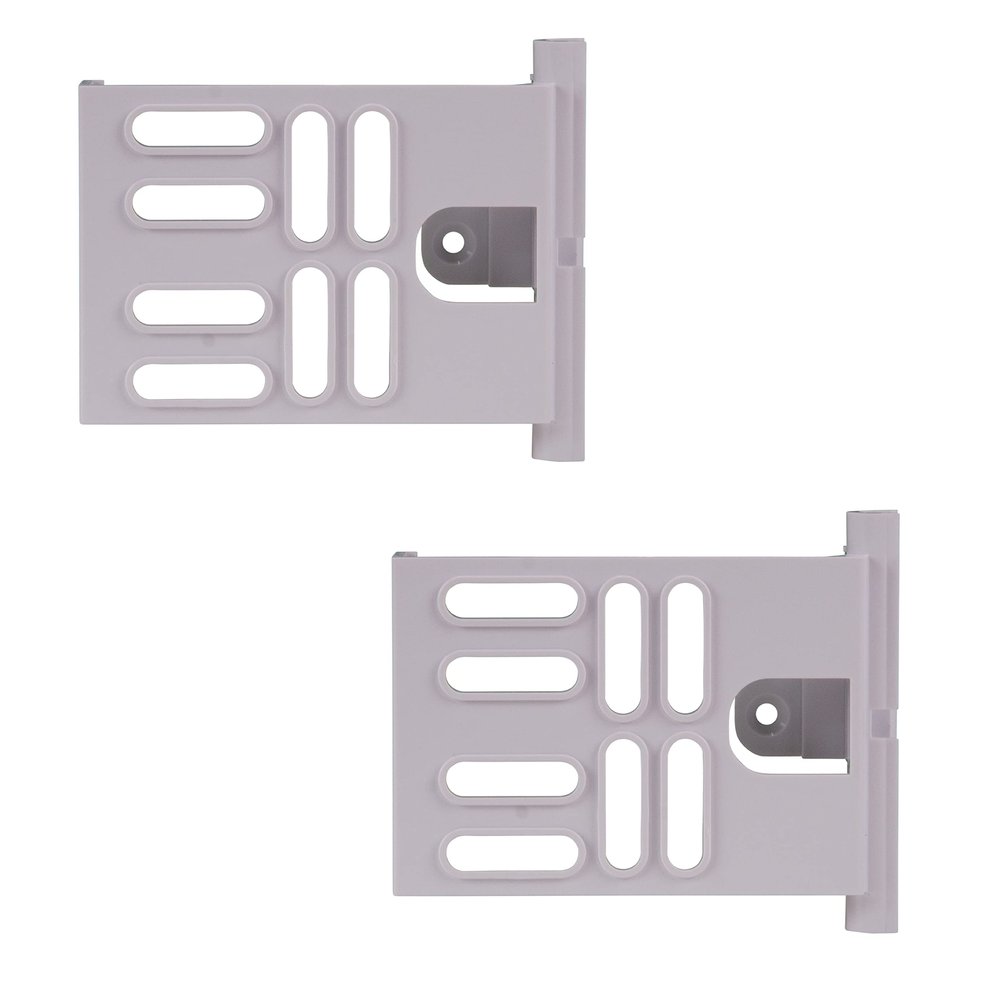 Legrand - OnQ, Cable Management, Plastic Enclosure Cable Channels for Structured Media Enclosures, White, Pack of 2