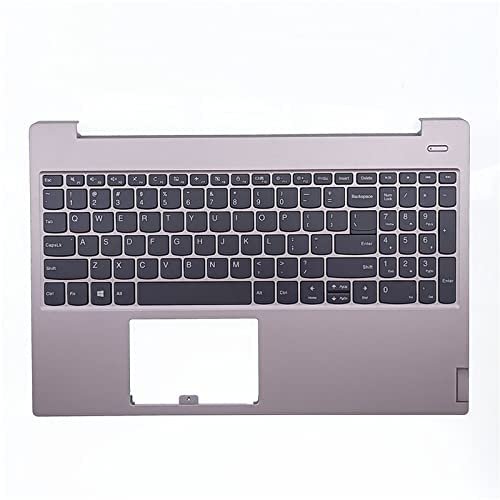 5CB0S18660 AP2GC000510 New Palmrest Upper Case w/US No Backlit Keyboard for Ideapad S340-15IWL 81N8 81QF S340-15API 81NC 81QG S340-15IIL 81VW 81WL 81WW S340-15IML 81NA 81QL Laptop Gray