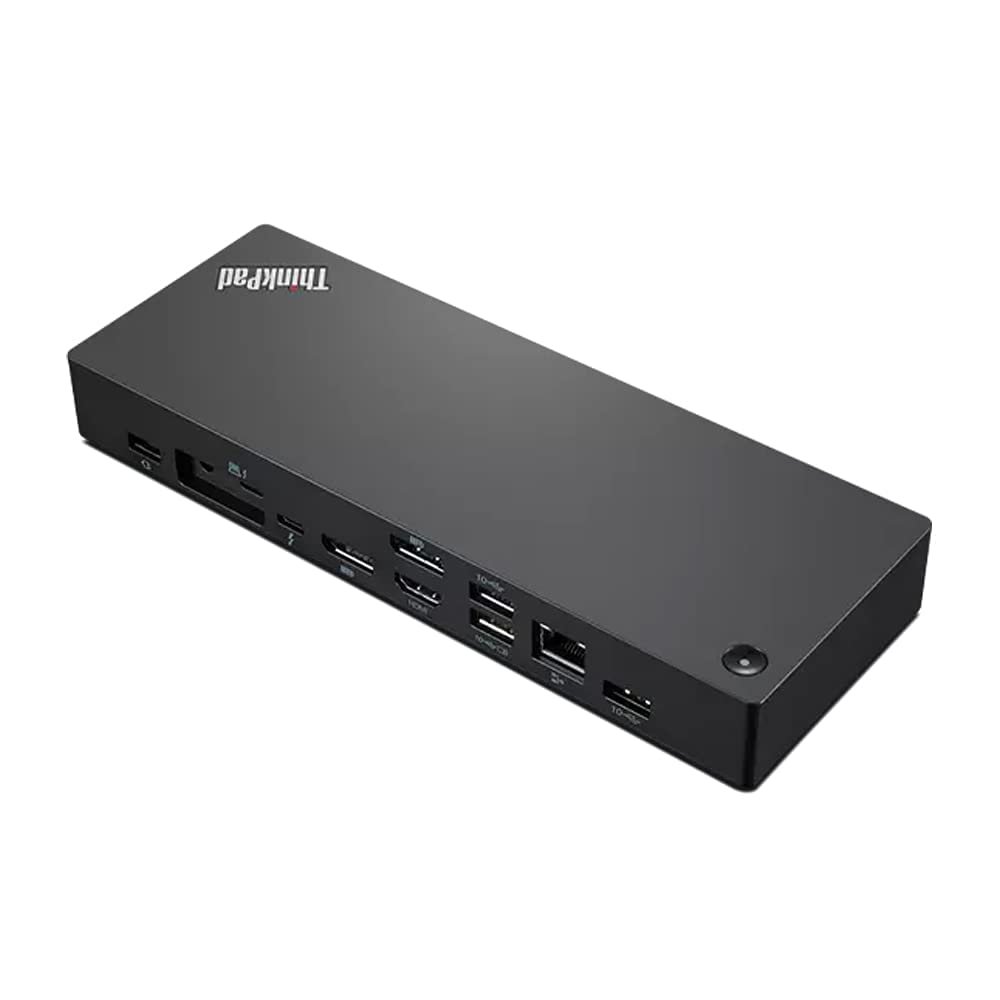 Lenovo 40B00135US Thunderbolt 4 ThinkPad Universal Dock 8K Display Support Up to 100W Power Delivery (Renewed)