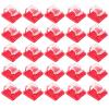 Hemobllo 50pcs Self-Adhesive Cable Organizer Clips Shape Cord Holder for Earphone Charging Cables Compact Easy to Use for Home Office Organization view 1