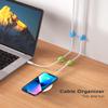 iToleeve 12Pcs Cable Clips, Fun Cord Holders, Silicone Thumb Wall Hooks, Cord Organizer for Desk Wall Car Nightstand, Cord Clips, Wire Holders, Phone USB Charger Cable Management, Key Hanger view 4