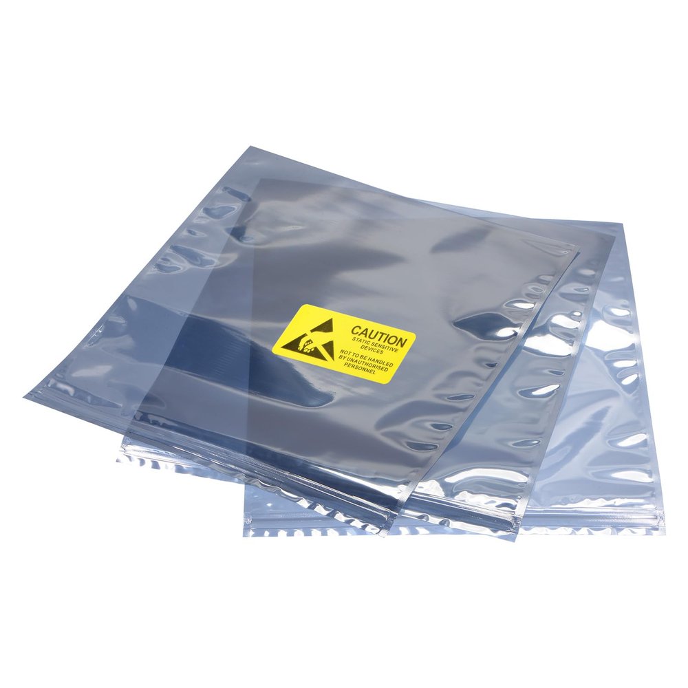 MECCANIXITY Anti Static Bags Shielding Bag 10pcs 12x16inch(30x40cm) Resealable with Labels for Hard Drive HDD SSD