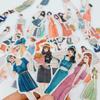 100PCS Fashion Lovely Girls Stickers Waterproof Handbook DIY Craft Photo Album Scrapbook Journal Planner Motorcycle Car Laptop Luggage Water Bottle Paper Stickers view 2