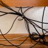 Hemobllo 24pcs Faux Leather Cable Organizers Data Cable Holders Leather Buckle for Tidy Desktop Storage Cord Management view 3