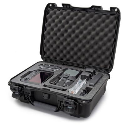 Nanuk 925 Waterproof Hard Case with Foam Insert for DJI Mavic 3 & Mavic 3 Classic - Fly More/Cine Premium Combo - Black