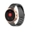 FitTurn Replacement Quick Release Classic Stainless Steel Metal WatchBand Strap Band Women Men Girl Bands Compatible with Letsfit EW1 / IW1 / IW2 Smartwatch (Not for ID205L ID205S) (Black) view 1