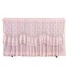 Indoor Dust Proof TV Cover - Lace Universal TV Display Protective Cover Home Bedroom Living Room Decoration/Pink / 40inch view 1