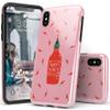 Casely iPhone Xs Max Case | Spicy AF | Pink Chili Hot Sauce | Classic Ultra Slim Design view 3