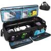 samdew Astronomical Telescope Case, 40.8" Large Telescope Storage Bag for Telescope Tube & Tripod, Soft Padded Telescope Accessories Carry Case & Counterweight Bag Compatible with Celestron Telescope view 1