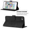 LEMAXELERS Wallet Case for iPod Touch 5, iPod Touch 7 Case with Magnetic PU Leather Flip Case with Card Holders Kickstand Case Shockproof Protection Case for iPod Touch 5 / Touch 6 Black YB2 view 4