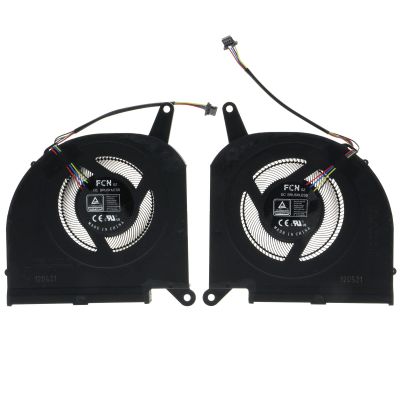 10mm CPU & GPU Cooling Fan Set for Gigabyte AORUS 15G/15P/17G XC/XD & AERO 15 OLED/17 HDR XC/XD (RTX 30xx) DFSCK22D05883Q + DFSCM22716392Q