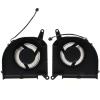 10mm CPU & GPU Cooling Fan Set for Gigabyte AORUS 15G/15P/17G XC/XD & AERO 15 OLED/17 HDR XC/XD (RTX 30xx)  DFSCK22D05883Q + DFSCM22716392Q view 2