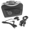 WDMWYZ Cassette Player Can Be Connected to USB Power Supply of U Disk Convert The Tape to MP3 Creative Gift Stereo Walkman,Black view 1