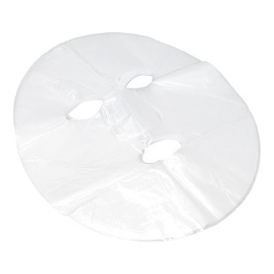 100pcs DIY Facial Mask Preservative Film Disposable Facial Paper Sheet Facial Mask Prevent Evaporation Retention Spa, Used to Prevent the Rapid Loss of Heat from the Face
