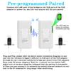 Point to Point Wireless Bridge Outdoor,5.8G WiFi Access Extender CPE Outdoor WiFi Long Range Internet Repeater Supports Video Surveillance Transmission up 1.2 Miles with 12DBi Gain Antenna 2 Pack view 3