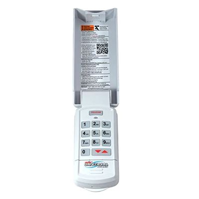 Genie Universal Wireless Entry Keypad GUK-BX - 41249R, Genie, Ryobi, Chamberlain, LiftMaster, Craftsman, Marantec, Linear, Stanley, Wayne Dalton, and Many More.