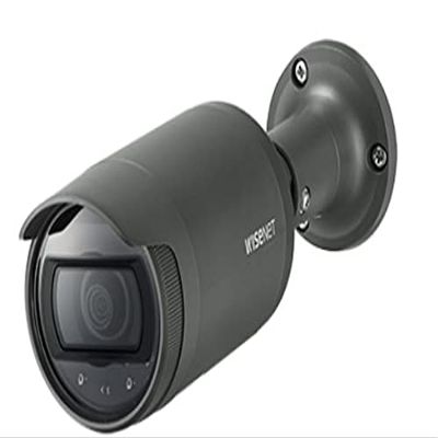 HANWHA TECHWIN LNO-6032R 2mp IR WDR POE Outdoor Network Bullet Camera with 6mm Fixed Lens, RJ45 Connection