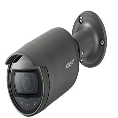 HANWHA TECHWIN LNO-6032R 2mp IR WDR POE Outdoor Network Bullet Camera with 6mm Fixed Lens, RJ45 Connection