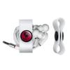 GRAPHICS & MORE Mortal Kombat Fatality Logo Headphone Earbud Cord Wrap - Charging Cable Manager - Wire Organizer Set of 2 - White view 2