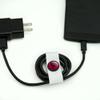 GRAPHICS & MORE Mortal Kombat Fatality Logo Headphone Earbud Cord Wrap - Charging Cable Manager - Wire Organizer Set of 2 - White view 4