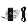 GRAPHICS & MORE MK Flawless Victory Splatter Headphone Earbud Cord Wrap - Charging Cable Manager - Wire Organizer Set of 2 - Black view 2