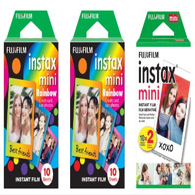 Fujifilm Instax Mini Dual Style Film Pack - 40 Photos