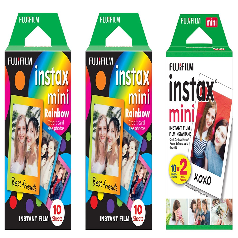 Fujifilm Instax Mini Dual Style Film Pack - 40 Photos