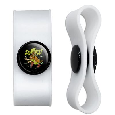 GRAPHICS & MORE Scooby-Doo Zoinks Eyes Headphone Earbud Cord Wrap - Charging Cable Manager - Wire Organizer Set of 2 - White