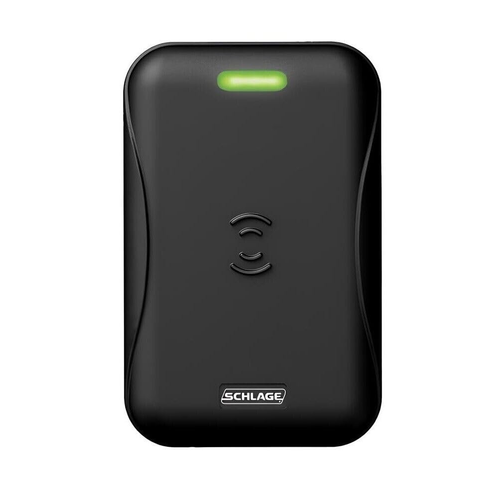 SCHLAGE MT15-485 Multi-Technology Single Gang Reader - Black