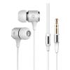 100SEASHELL Long Cord Wired Earbuds no Microphone Headphones Watching tv with Extra Noise isolating Blocking bass Ear Buds Without mic Corded Length Earphones view 1