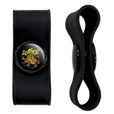GRAPHICS & MORE Scooby-Doo Zoinks Eyes Headphone Earbud Cord Wrap - Charging Cable Manager - Wire Organizer Set of 2 - Black
