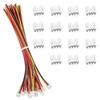 JST Connector Wire ITROLLE 30PCS Mini Micro JST 2.0 PH 3-Pin Female Connectors Plugs with 15cm Wires Cables and Male Plug view 1