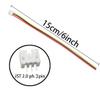 JST Connector Wire ITROLLE 30PCS Mini Micro JST 2.0 PH 3-Pin Female Connectors Plugs with 15cm Wires Cables and Male Plug view 2