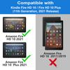 BXIKEOPIU Case for Kindle Fire HD 10/Fire HD 10 Plus Tablet 10.1 inch (11th Generation, 2021 Released) - Blue Background Bible Verse Psalm 46:10 Design Slim PU Leather Cover with Auto Sleep Wake view 2