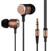 100SEASHELL Long Cord Wired Earbuds no Microphone Headphones Watching tv with Extra Noise isolating Blocking bass Ear Buds Without mic Corded Length Earphones view 1